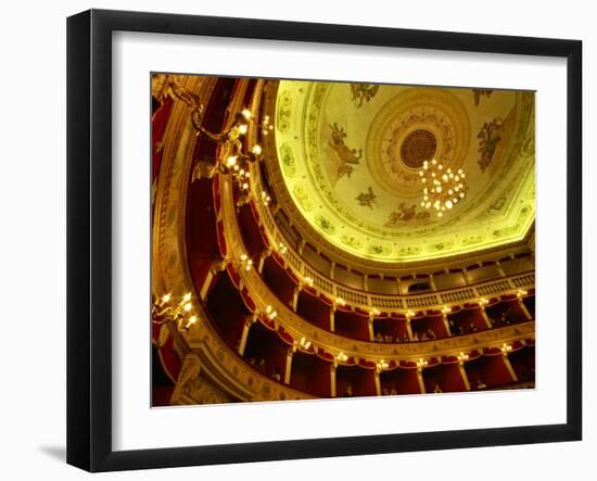 Teatro Pirandello Theatre, Agrigento, Sicily, Italy, Europe-Ken Gillham-Framed Photographic Print