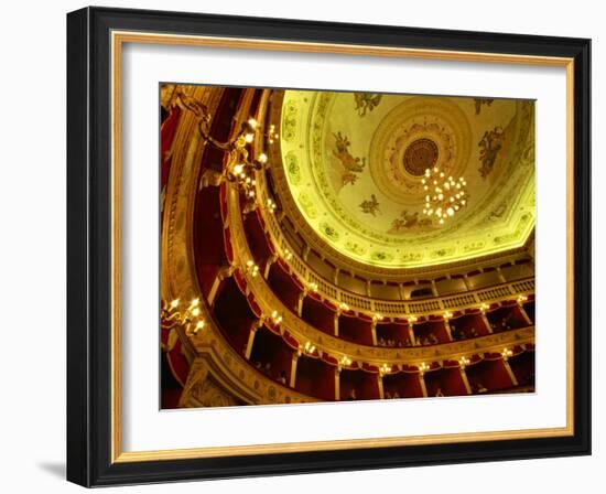 Teatro Pirandello Theatre, Agrigento, Sicily, Italy, Europe-Ken Gillham-Framed Photographic Print