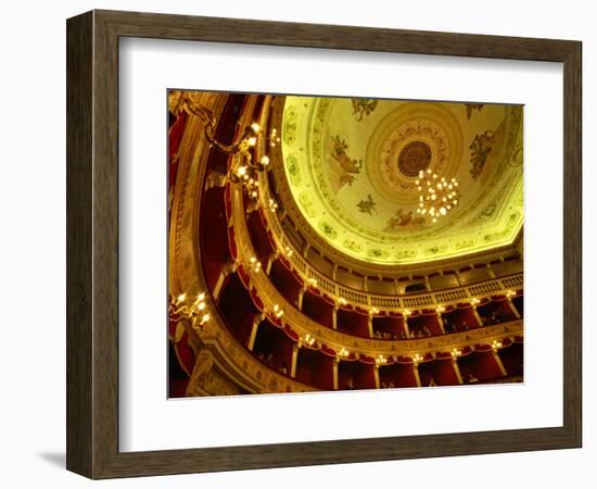 Teatro Pirandello Theatre, Agrigento, Sicily, Italy, Europe-Ken Gillham-Framed Photographic Print