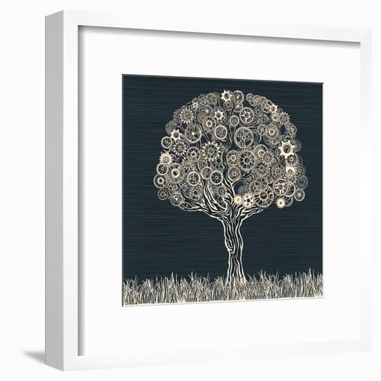 Tech Tree.-RYGER-Framed Art Print