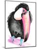 Technicolor Toucan I-Jennifer Parker-Mounted Art Print