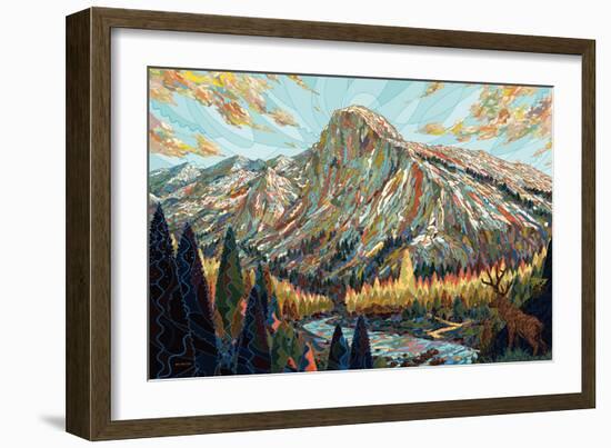 Technicolor-HR-FM-Framed Premium Giclee Print