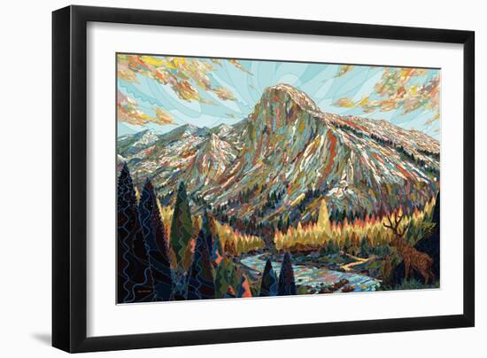 Technicolor-HR-FM-Framed Premium Giclee Print