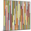 Technicolour Stripes-Fimbis-Mounted Giclee Print