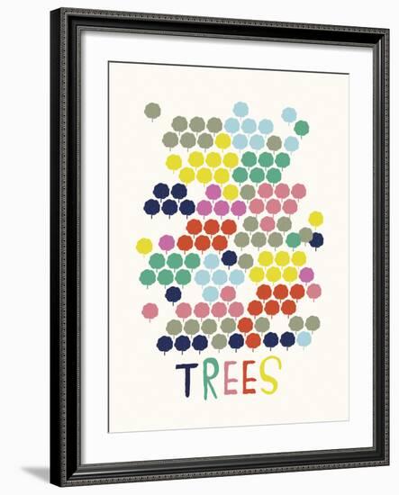 Techno-Laure Girardin Vissian-Framed Giclee Print