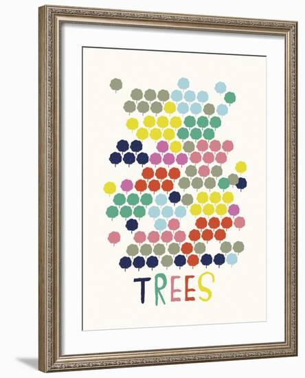 Techno-Laure Girardin Vissian-Framed Giclee Print