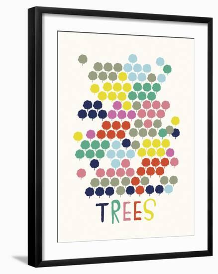 Techno-Laure Girardin Vissian-Framed Giclee Print