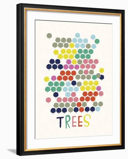 Techno-Laure Girardin Vissian-Framed Giclee Print