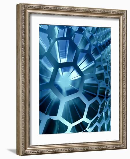 Technology Background-Chepko Danil Vitalevich-Framed Art Print