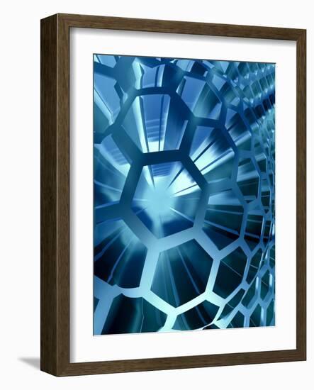 Technology Background-Chepko Danil Vitalevich-Framed Art Print