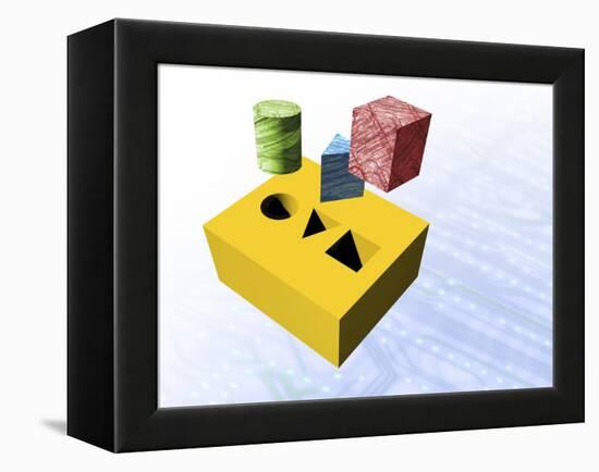 Technology Education-Victor Habbick-Framed Premier Image Canvas