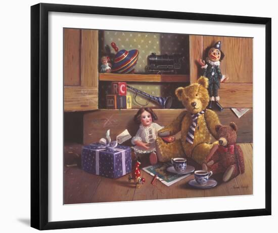 Ted and Friends IV-Raymond Campbell-Framed Giclee Print