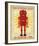 Ted Box Art Robot-John Golden-Framed Art Print