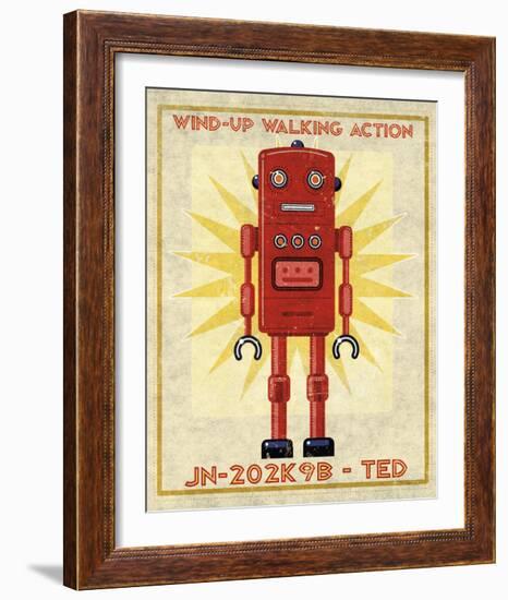 Ted Box Art Robot-John Golden-Framed Giclee Print