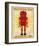 Ted Box Art Robot-John Golden-Framed Art Print