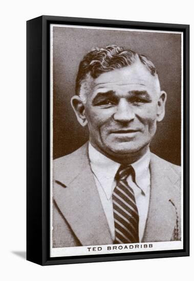 Ted Broadribb, British Boxer and Manager, 1938-null-Framed Premier Image Canvas