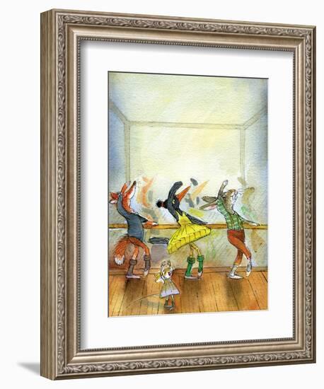 Ted, Ed and Caroll are Great Friends - Turtle-Valeri Gorbachev-Framed Giclee Print