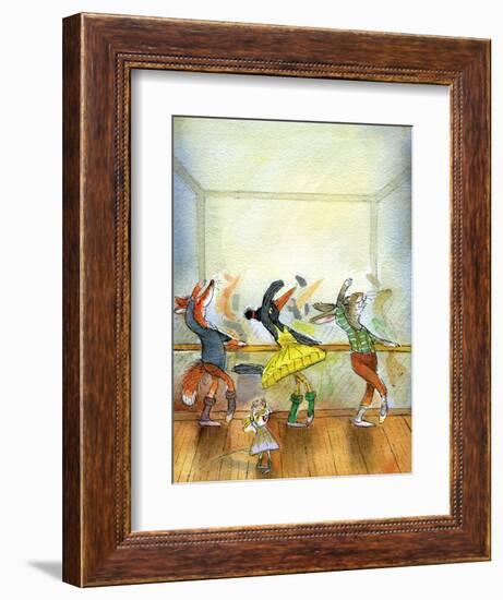 Ted, Ed and Caroll are Great Friends - Turtle-Valeri Gorbachev-Framed Giclee Print