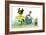 Ted, Ed, and Caroll are Great Friends - Turtle-Valeri Gorbachev-Framed Giclee Print