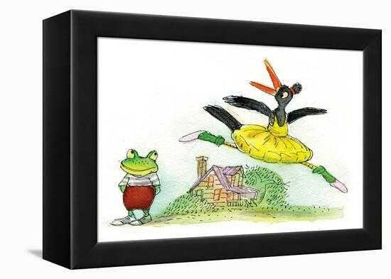 Ted, Ed and Caroll are Great Friends - Turtle-Valeri Gorbachev-Framed Premier Image Canvas