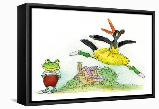 Ted, Ed and Caroll are Great Friends - Turtle-Valeri Gorbachev-Framed Premier Image Canvas