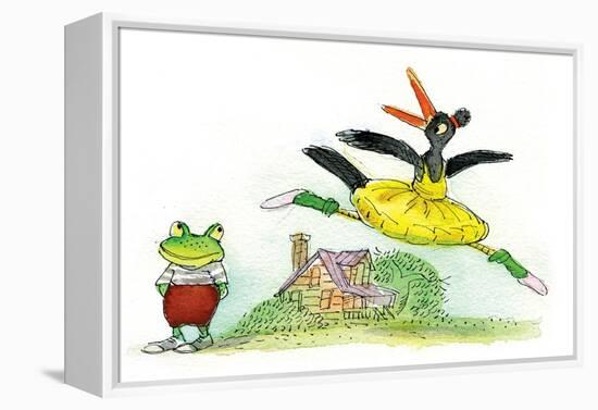 Ted, Ed and Caroll are Great Friends - Turtle-Valeri Gorbachev-Framed Premier Image Canvas