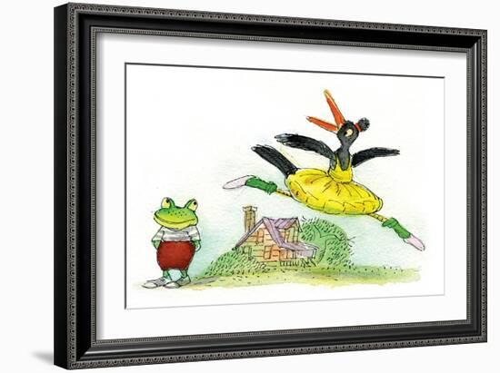 Ted, Ed and Caroll are Great Friends - Turtle-Valeri Gorbachev-Framed Giclee Print