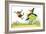 Ted, Ed and Caroll are Great Friends - Turtle-Valeri Gorbachev-Framed Giclee Print