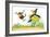 Ted, Ed and Caroll are Great Friends - Turtle-Valeri Gorbachev-Framed Giclee Print