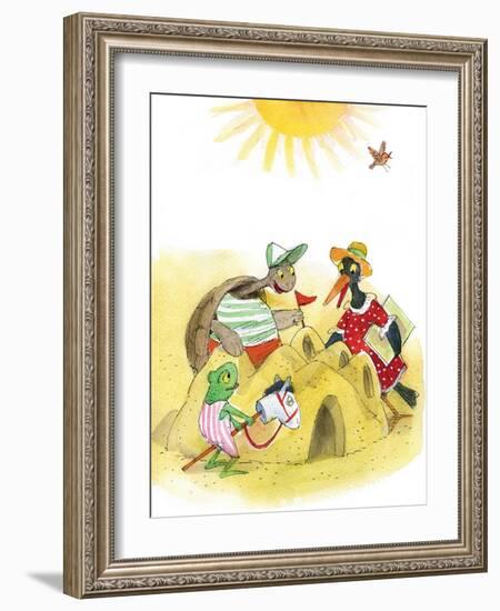 Ted, Ed and Caroll Happily Ever after 3 - Turtle-Valeri Gorbachev-Framed Giclee Print