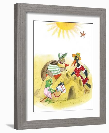 Ted, Ed and Caroll Happily Ever after 3 - Turtle-Valeri Gorbachev-Framed Giclee Print