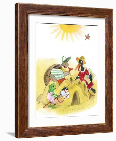 Ted, Ed and Caroll Happily Ever after 3 - Turtle-Valeri Gorbachev-Framed Giclee Print