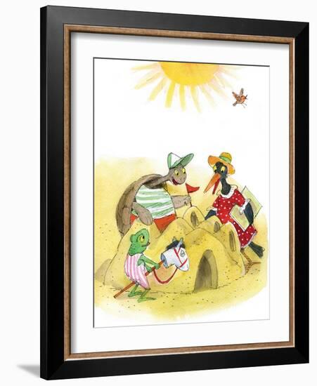 Ted, Ed and Caroll Happily Ever after 3 - Turtle-Valeri Gorbachev-Framed Giclee Print