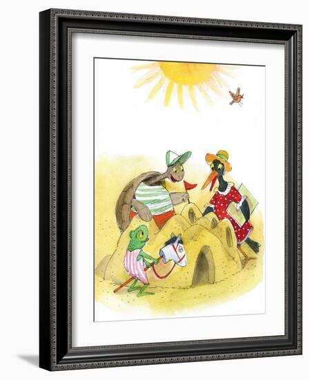 Ted, Ed and Caroll Happily Ever after 3 - Turtle-Valeri Gorbachev-Framed Giclee Print