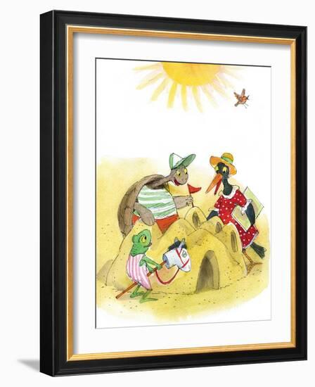 Ted, Ed and Caroll Happily Ever after 3 - Turtle-Valeri Gorbachev-Framed Giclee Print