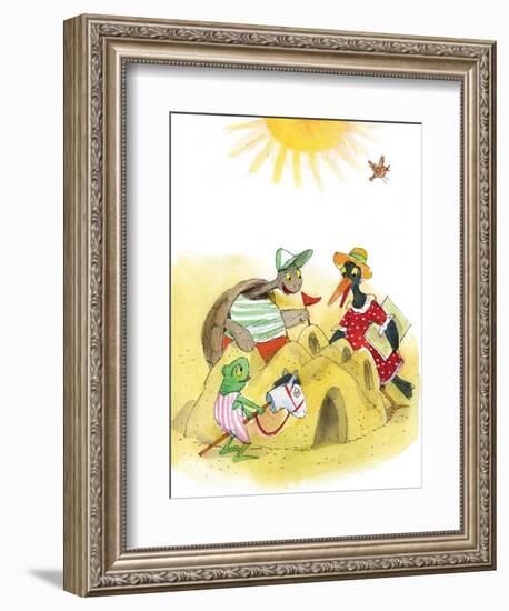 Ted, Ed and Caroll Happily Ever after 3 - Turtle-Valeri Gorbachev-Framed Giclee Print