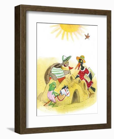 Ted, Ed and Caroll Happily Ever after 3 - Turtle-Valeri Gorbachev-Framed Giclee Print