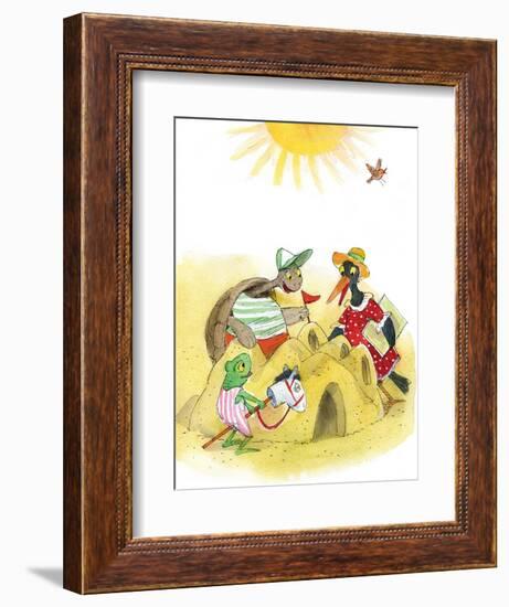 Ted, Ed and Caroll Happily Ever after 3 - Turtle-Valeri Gorbachev-Framed Giclee Print