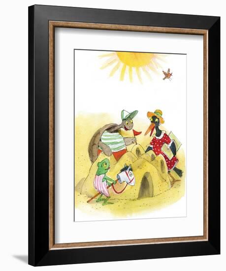 Ted, Ed and Caroll Happily Ever after 3 - Turtle-Valeri Gorbachev-Framed Giclee Print