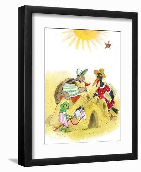 Ted, Ed and Caroll Happily Ever after 3 - Turtle-Valeri Gorbachev-Framed Giclee Print