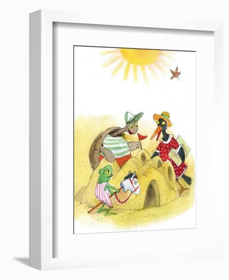 Ted, Ed and Caroll Happily Ever after 3 - Turtle-Valeri Gorbachev-Framed Giclee Print