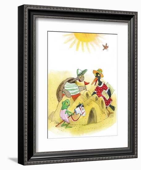 Ted, Ed and Caroll Happily Ever after 3 - Turtle-Valeri Gorbachev-Framed Giclee Print