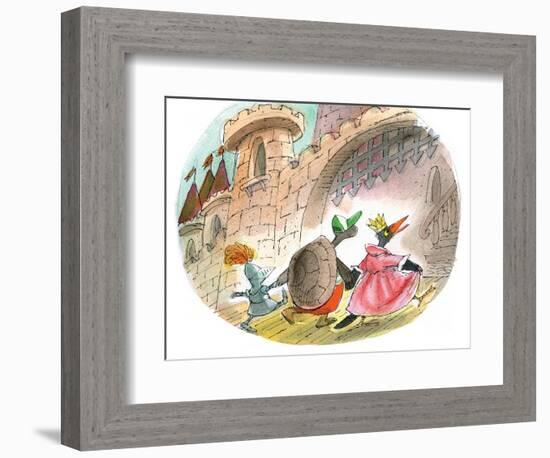 Ted, Ed and Caroll Happily Ever after 5 - Turtle-Valeri Gorbachev-Framed Giclee Print
