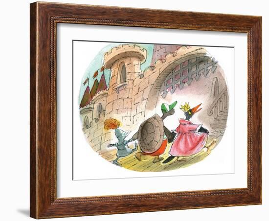 Ted, Ed and Caroll Happily Ever after 5 - Turtle-Valeri Gorbachev-Framed Giclee Print