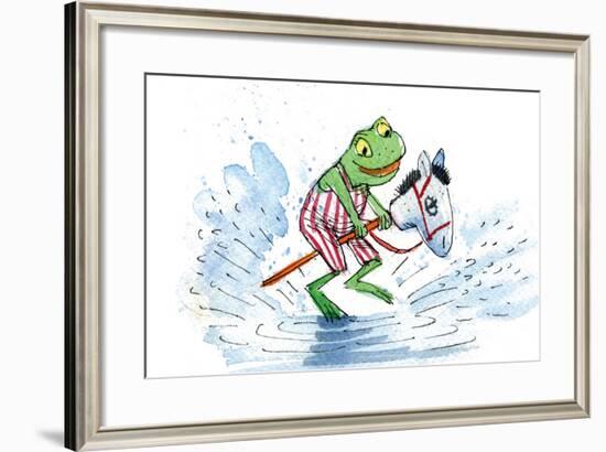 Ted, Ed and Caroll: Happily Ever After - Turtle-Valeri Gorbachev-Framed Giclee Print