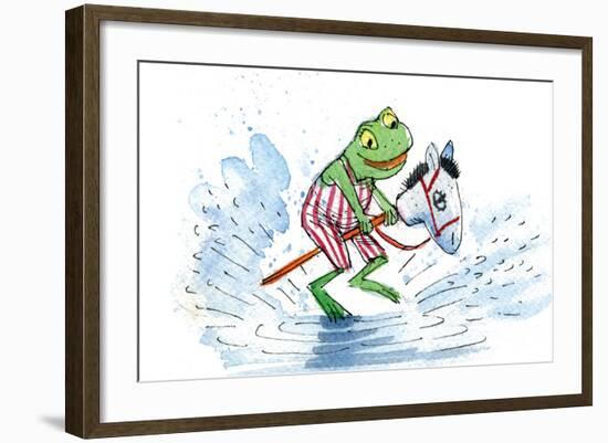 Ted, Ed and Caroll: Happily Ever After - Turtle-Valeri Gorbachev-Framed Giclee Print