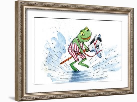 Ted, Ed and Caroll: Happily Ever After - Turtle-Valeri Gorbachev-Framed Giclee Print