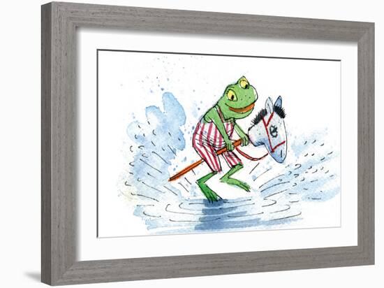 Ted, Ed and Caroll: Happily Ever After - Turtle-Valeri Gorbachev-Framed Giclee Print