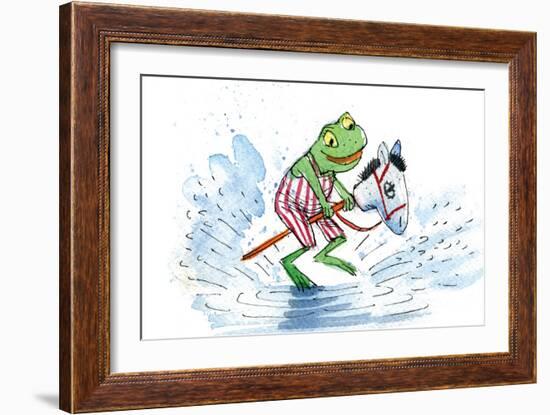 Ted, Ed and Caroll: Happily Ever After - Turtle-Valeri Gorbachev-Framed Giclee Print