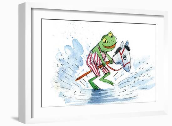 Ted, Ed and Caroll: Happily Ever After - Turtle-Valeri Gorbachev-Framed Giclee Print